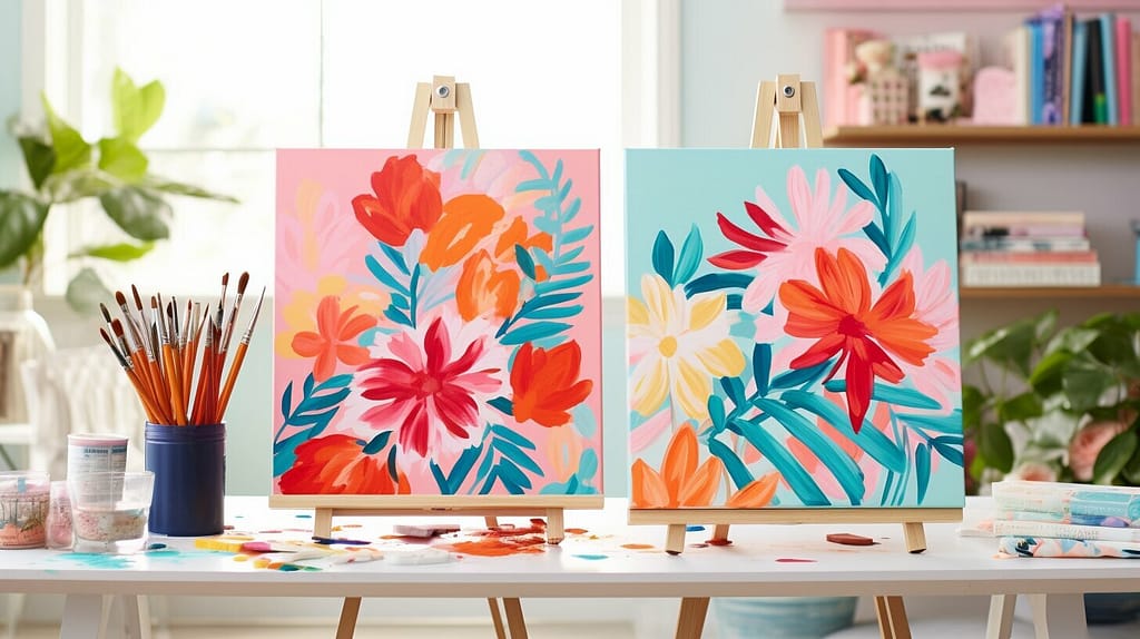 Easy Home Painting Ideas for Canvas Art