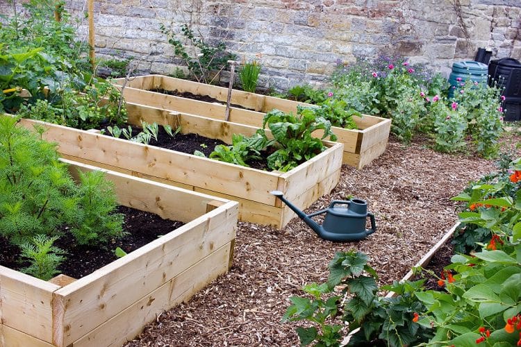 What is a raised garden bed?
