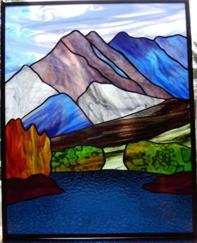nature Glass Painting Designs
